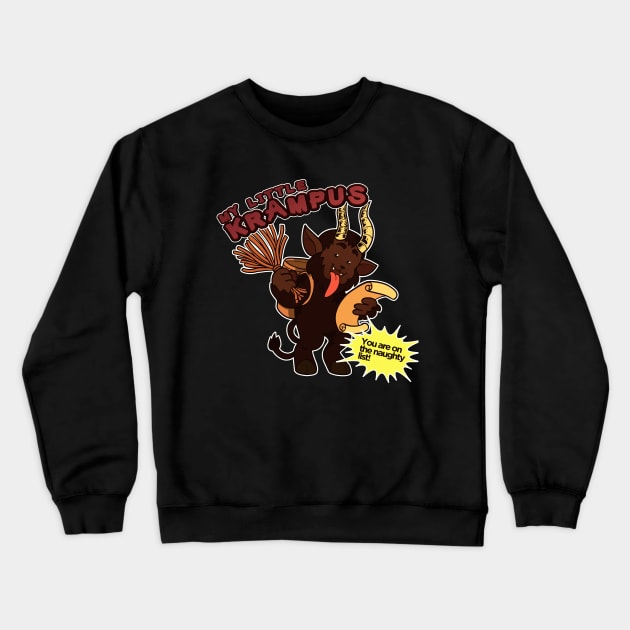 My Little Krampus Crewneck Sweatshirt by Cooltinho